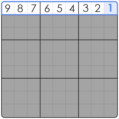 como se juega el sudoku con números